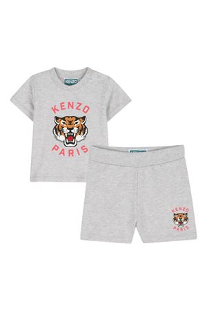 tiger-graphic shorts set KENZO KIDS | K61708A16